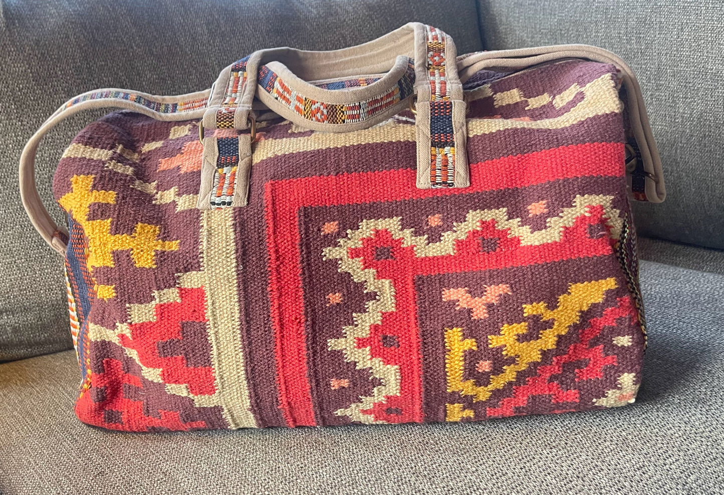 The Montana Red Duffle