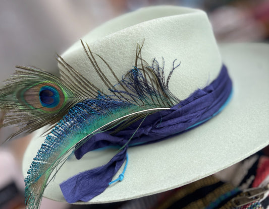 The Peacock Upturned Brim